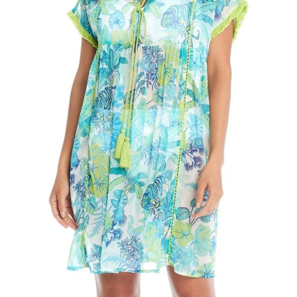 Bleu By Rod Beattie What's New Pussycat Cover-Up NWT Size M - Picture 10 of 10